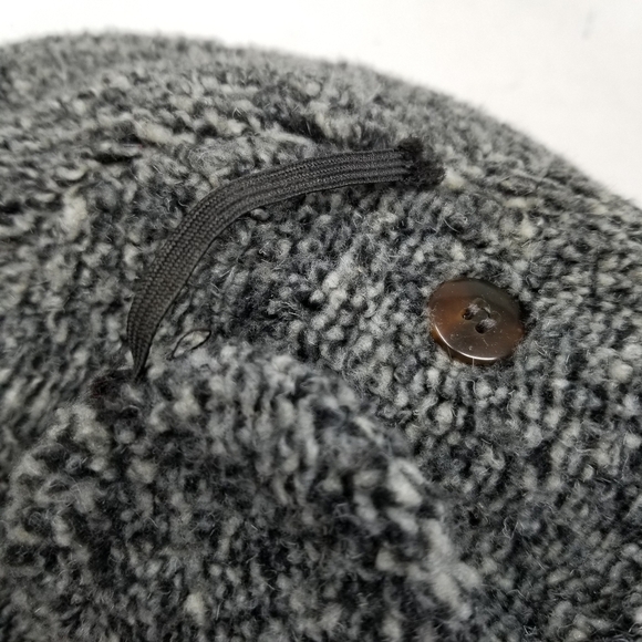 Broner Mens Trapper Hat Knit Plush Gray Size XL Unsex Quilted Lining Warm Winter - Picture 7 of 11